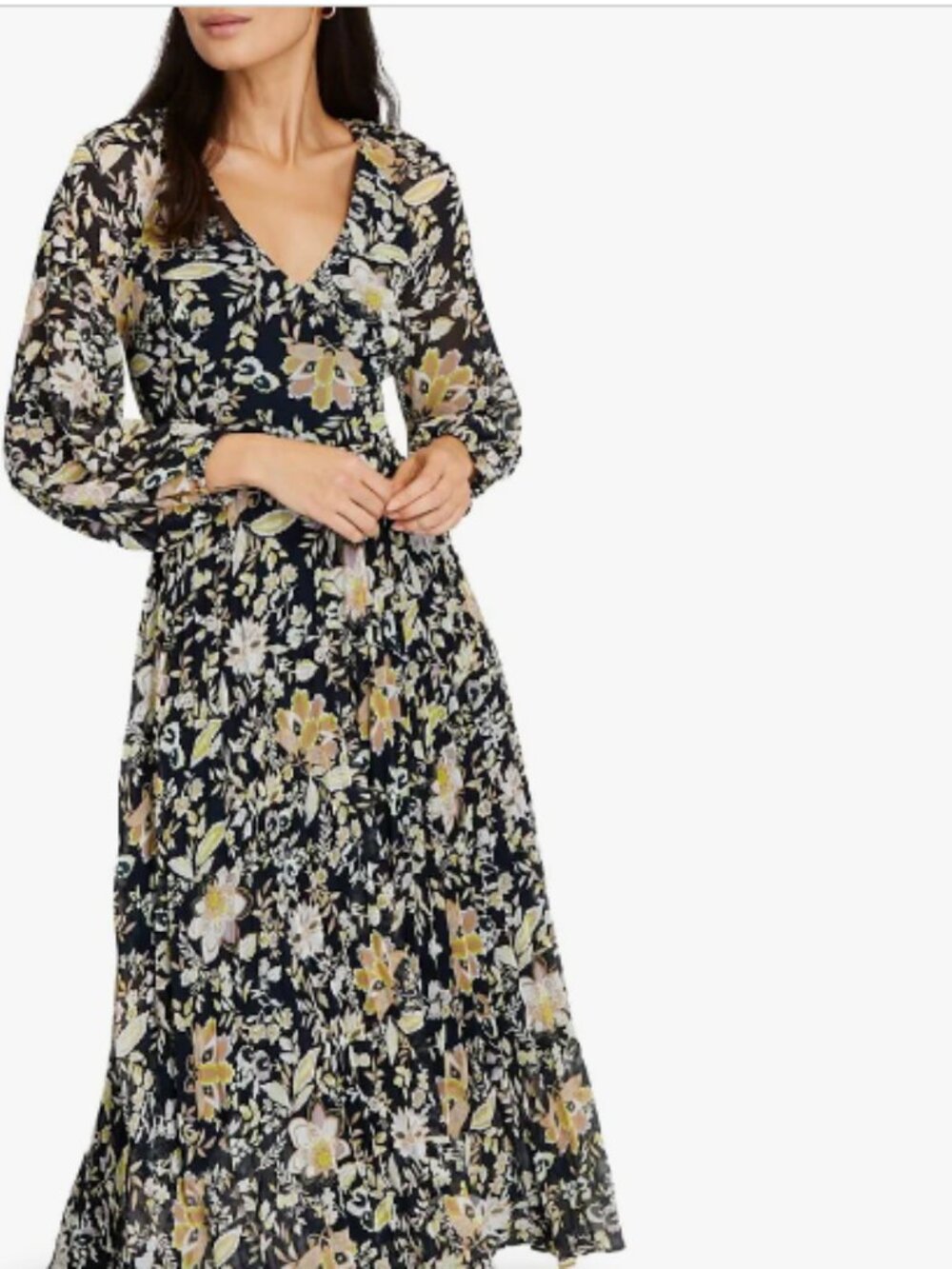 Club Monaco floral midi dress — new without tags! 🌸